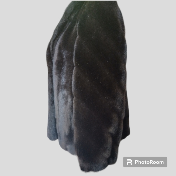 VINTAGE JORDACHE FAUX FUR FULLY LINED JACKET SIZE L - Picture 4 of 16